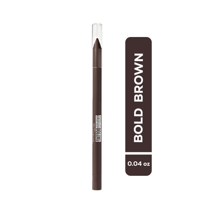 Gel Delineador Maybelline Tatto Studio 910 Bold Brown