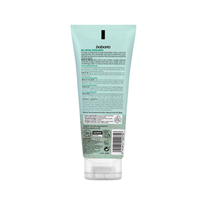 Gel Facial Exfoliante Babaria X 100Ml