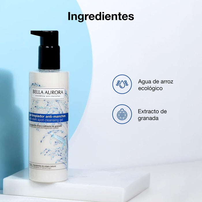 Gel Limpiador Anti Manchas Bella Aurora Niamicina X 200Ml
