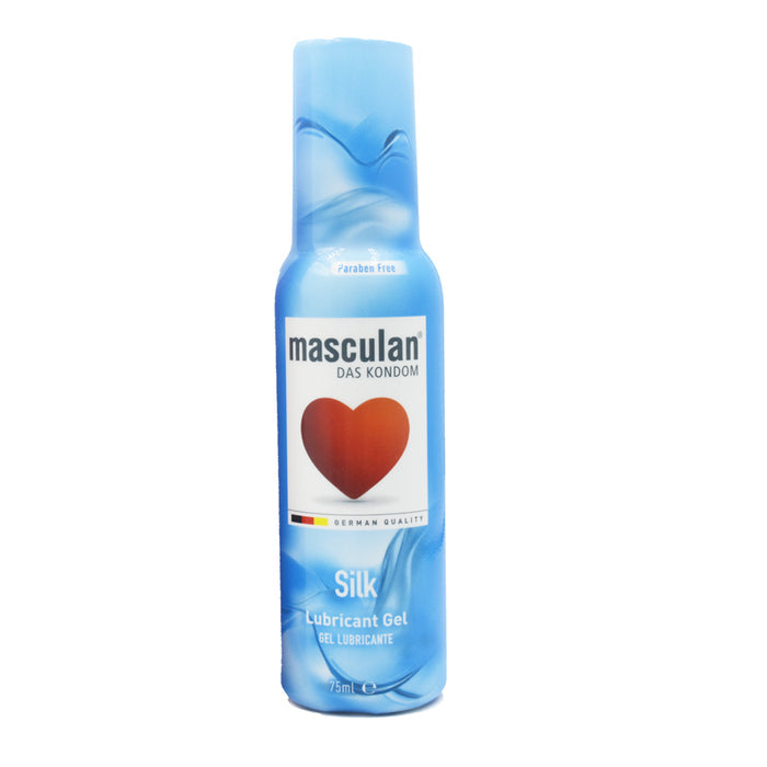 Tubo de gel lubricante Masculan Silk 75ml