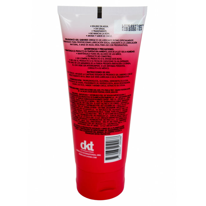 Gel Lubricante Prudence Chicle X 100G