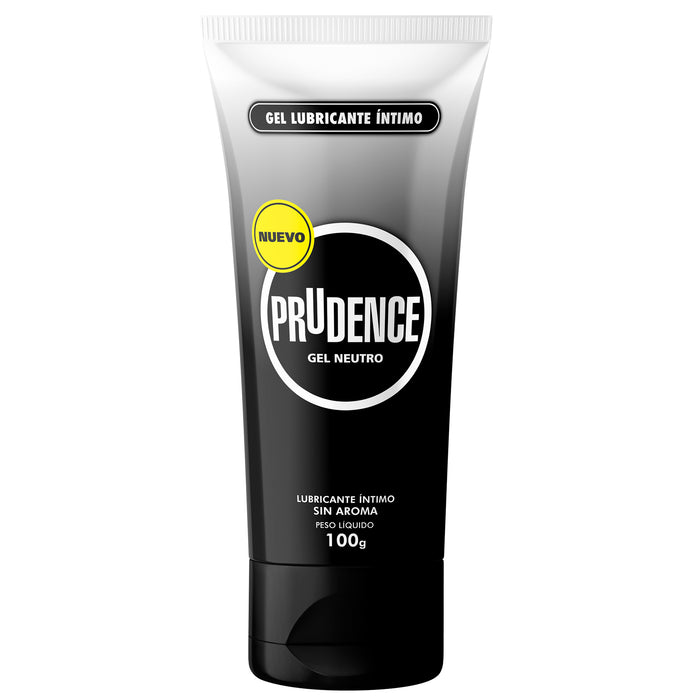 Tubo de gel lubricante Prudence Neutro, 100g.