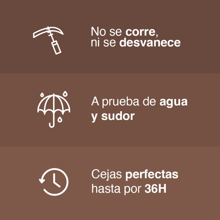 Gel Para Cejas Maybelline Tattoo Brow 3D Deep Brown