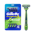 Gillette Prestobarba 3 Sensitive X 4 Unidades
