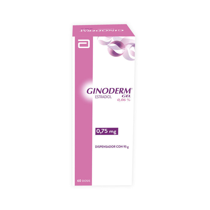 Ginoderm Gel Estradiol 0.06% 60 Dosis X 95G