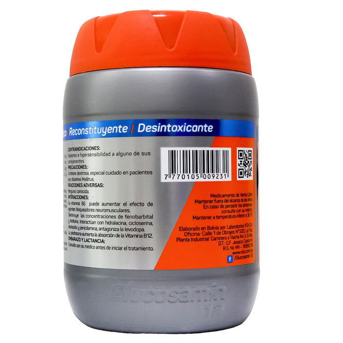Glucosamin 12 En Polvo X 350G