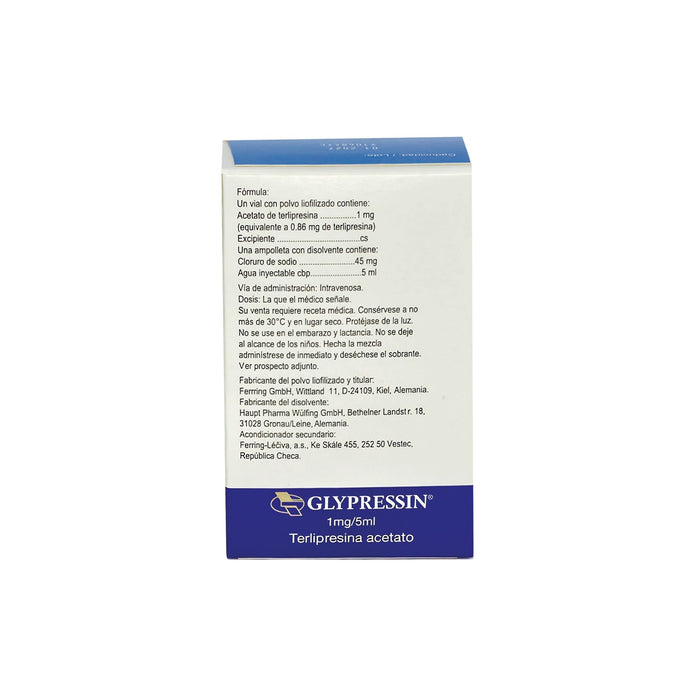 Glypressin Terlipresina 1Mg X Ampolla