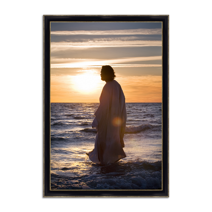 Framed Canvas / 8X10 / Black Gold Classic