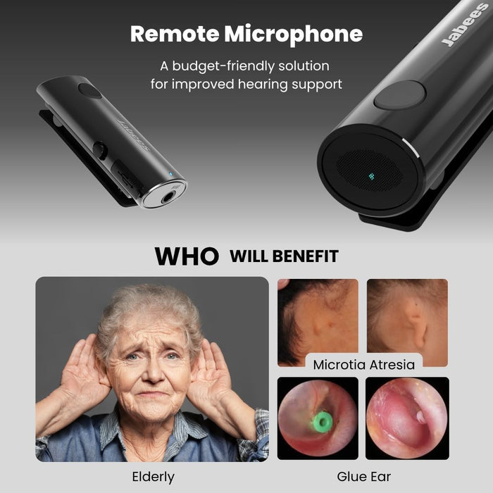 HearLink 3-in-1 Wireless Audio Transmitter & Personal Sound Amplifier