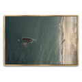 Heart Overboard, Landscape | Peter Swims to the Risen Jesus | Christian Wall Art by Mark Mabry