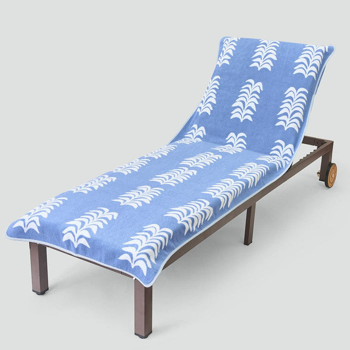 Heather Chadduck French Blue Frond / No Embroidery