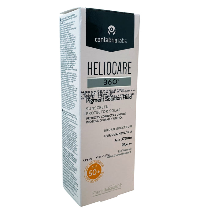 Heliocare 360 Protector Solar Spf50 Pigment Solution Fluid X 50Ml