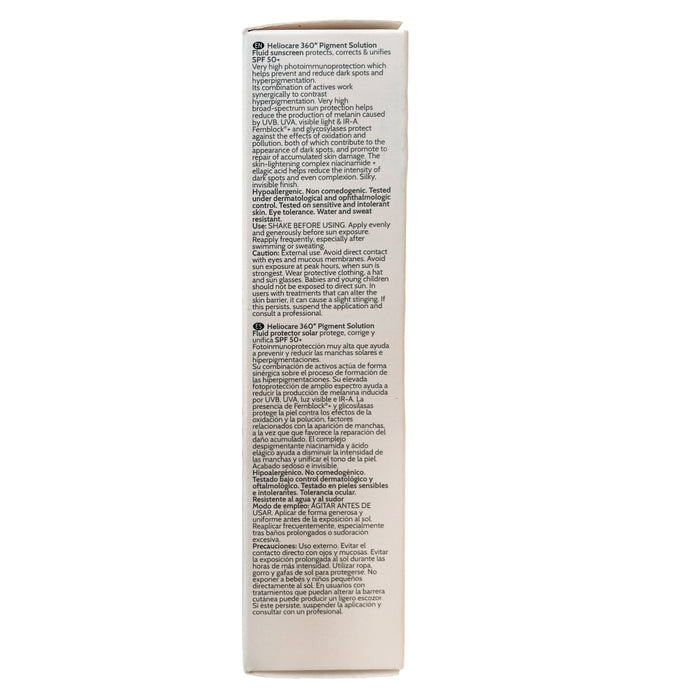 Heliocare 360 Protector Solar Spf50 Pigment Solution Fluid X 50Ml