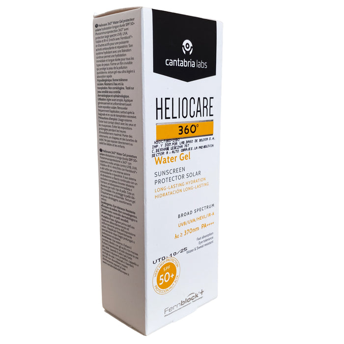 Heliocare 360 Protector Solar Spf50 Water Gel X 50Ml