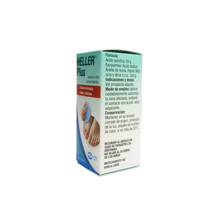 Heller Plus 20% Sol Topica Acido Salicilico X 10Ml