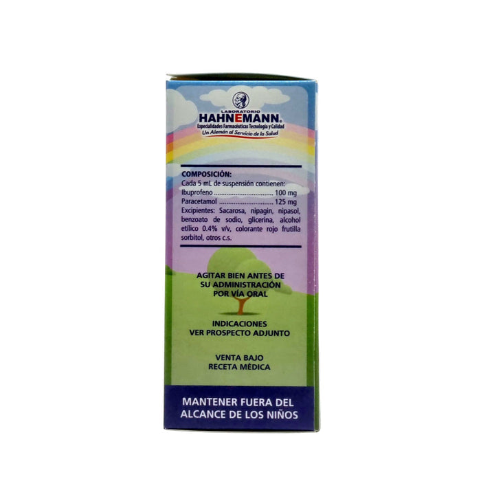 Ibufort Duo Ibuprofeno / Paracetamol Suspensión Sabor Frutilla X 100Ml