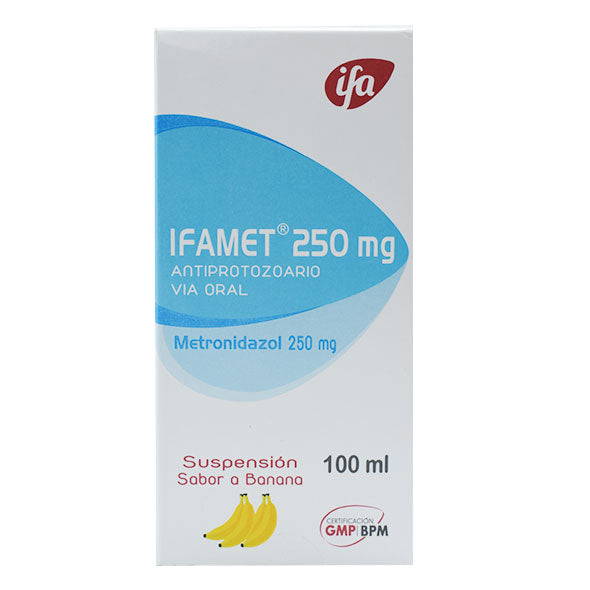 Ifamet 250Mg 5Ml Susp X 100Ml Metronidazol