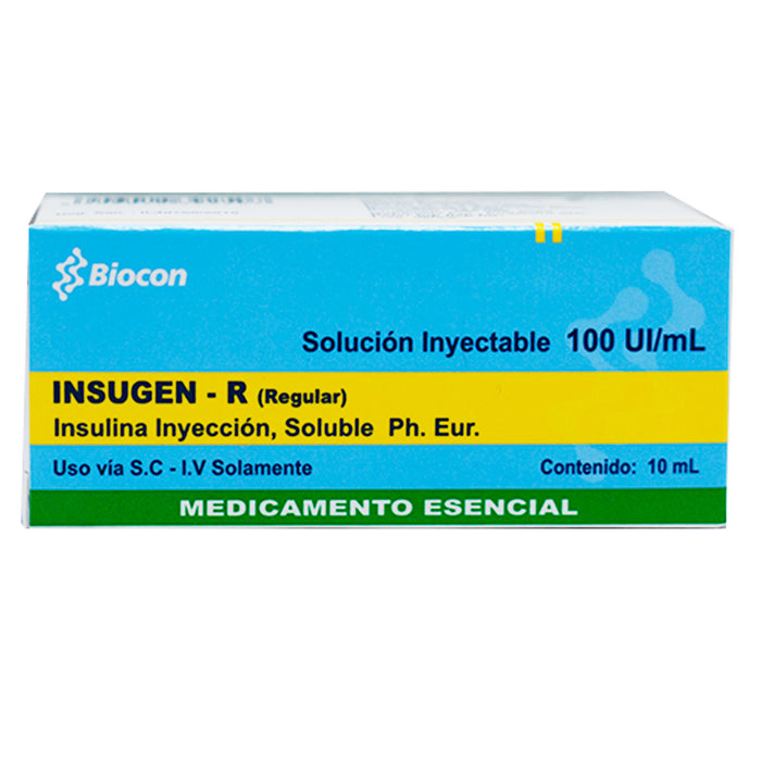 Insugen R Insulina Humana Rapida 100Ui X Ampolla
