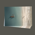 Jesus Christ 'Into the Deep' art work. Modern Christian fine art cards gift set by Reflections of Christ.