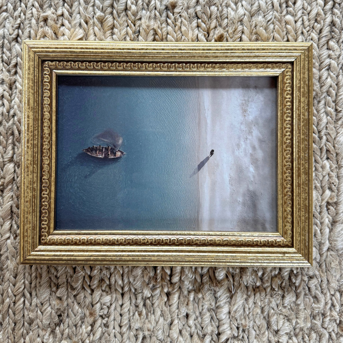 Jesus Christ 'Into the Deep' art work. Modern Christian fine art cards gift set by Reflections of Christ.
