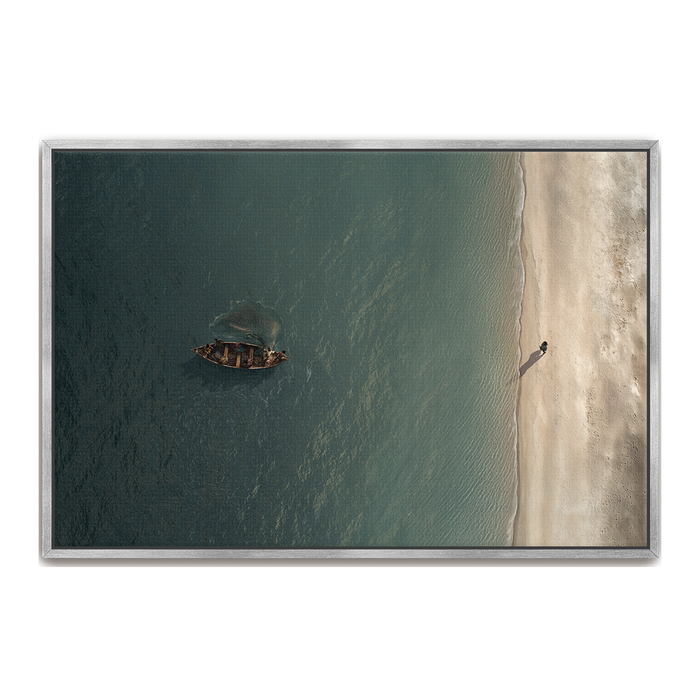 Into the Deep, Landscape | Peter and the Miraculous Catch of Fish | Christian Wall Art by Mark Mabry
