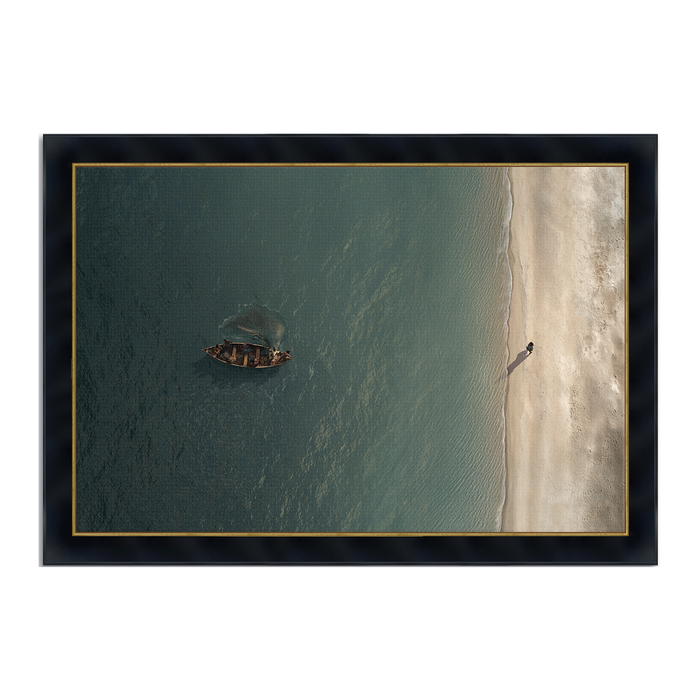 Into the Deep, Landscape | Peter and the Miraculous Catch of Fish | Christian Wall Art by Mark Mabry