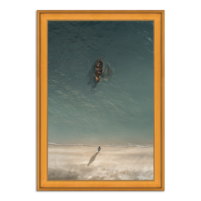 Framed Canvas / 12X8 / Plein Air Gold