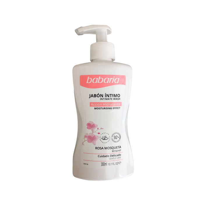 Jabón Intimo Babaria Rosa Mosqueta X 300Ml