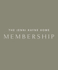 Elegant white uppercase letters display “JKH Membership” against a muted olive-green background.