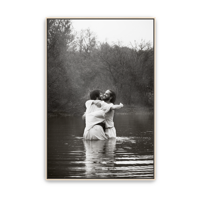 Framed Canvas / 8X10 / Thin Natural