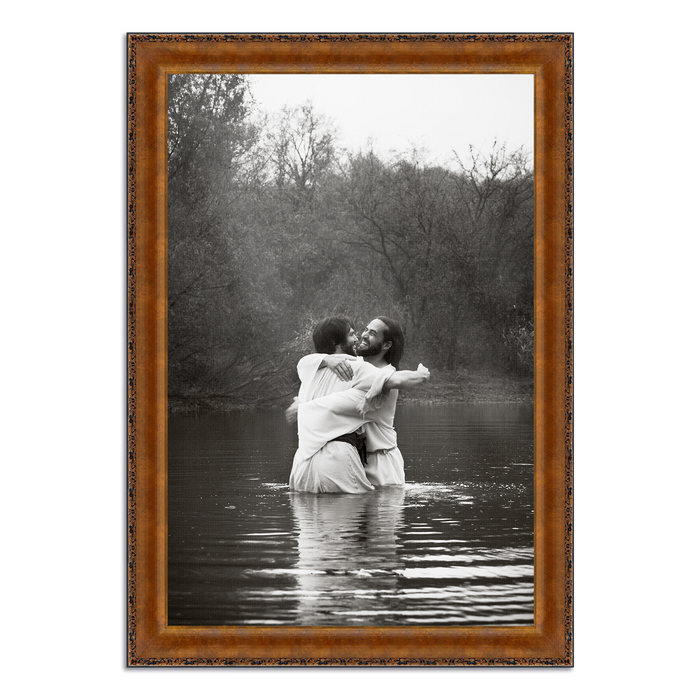 Framed Canvas / 8X10 / Vintage Copper