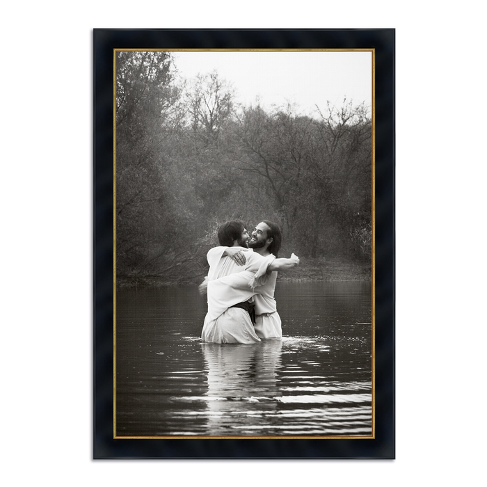 Framed Canvas / 8X10 / Concerto Black Gold