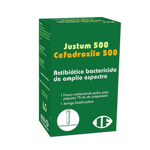Justum 500Mg 5Ml Susp X 75Ml Cefadroxilo