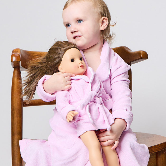 Kids and Doll Bathrobe Set