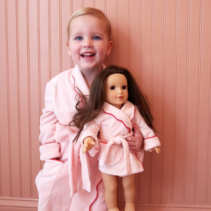 Kids and Doll Bathrobe Set