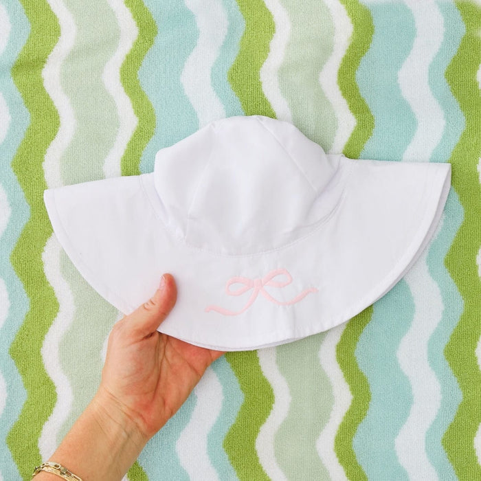 Pink Bow / 0-6mo / No Embroidery