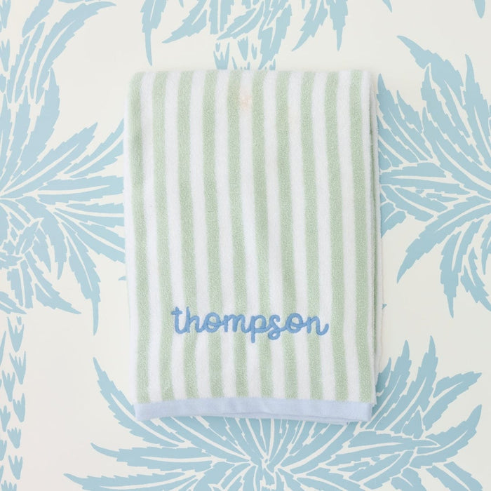 Seafoam and Blue / Embroidery