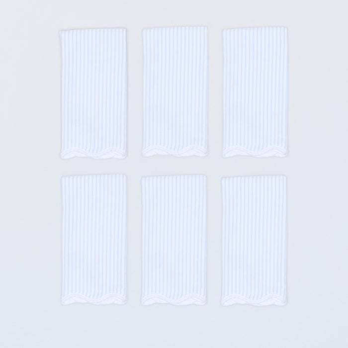 Blue Pinstripe / No Embroidery