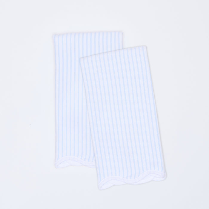 Blue Pinstripe / No Embroidery