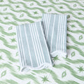 Hunter Green Stripe / No Embroidery