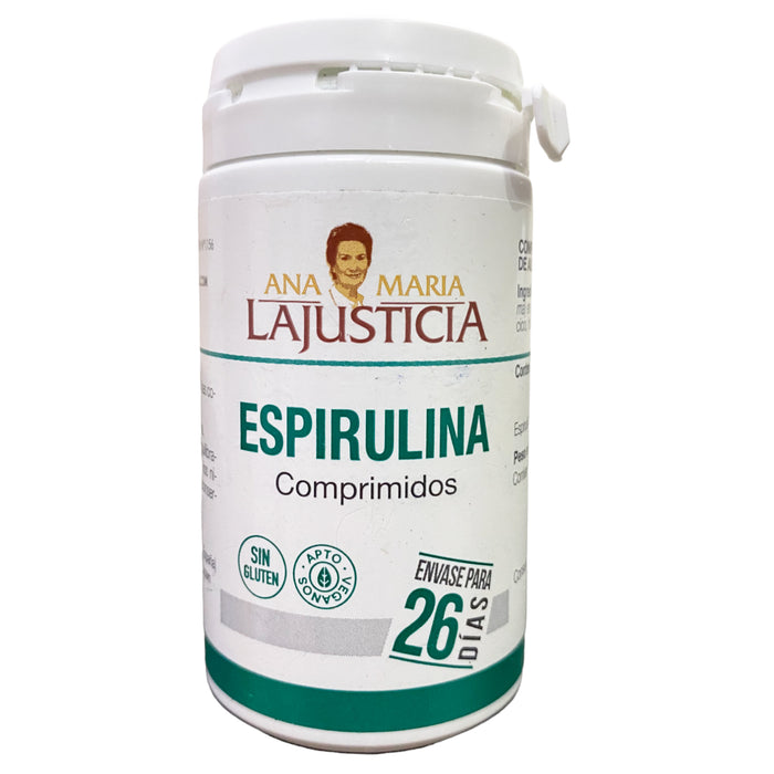 La Justicia Espirulina Frasco X 160 Comprimidos