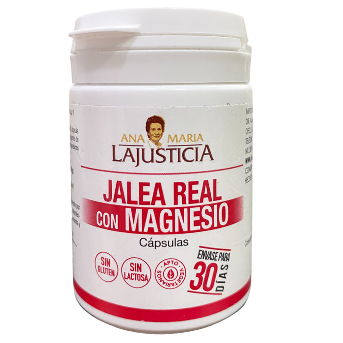 La Justicia Jalea Real Con Magnesio X 60 Capsulas