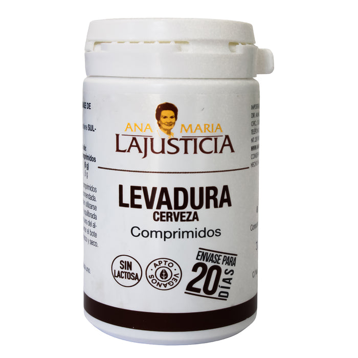 La Justicia Levadura Cerveza X 80 Comprimidos