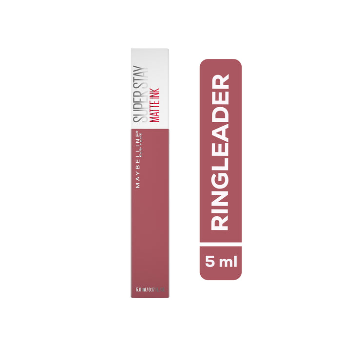 Labial Maybelline Super Stay Matte Ink Pink Edit Ringleader