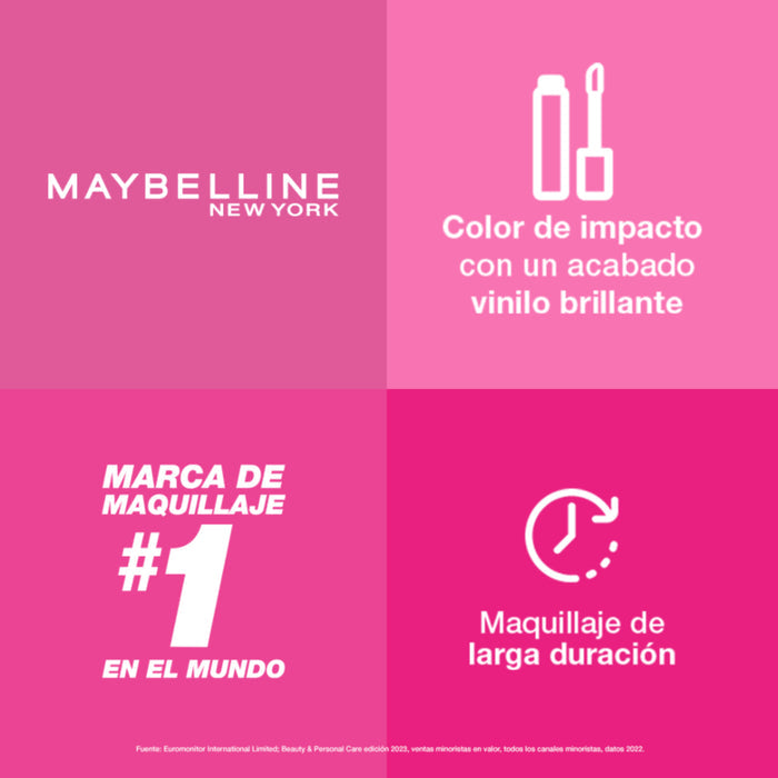 Labial Maybelline Super Stay Vinyl Ink 150 Striking