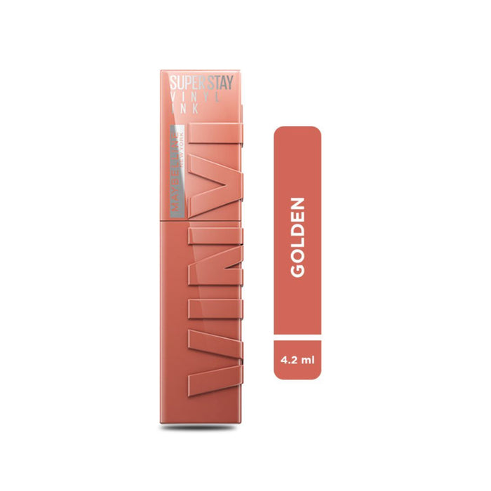 Labial Maybelline Vinyl Ink 105 Golden