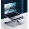 Laptop stand - transparent tray top view