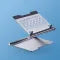 Laptop stand - silver folded compact view