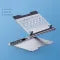 Laptop stand - silver with laptop elevated