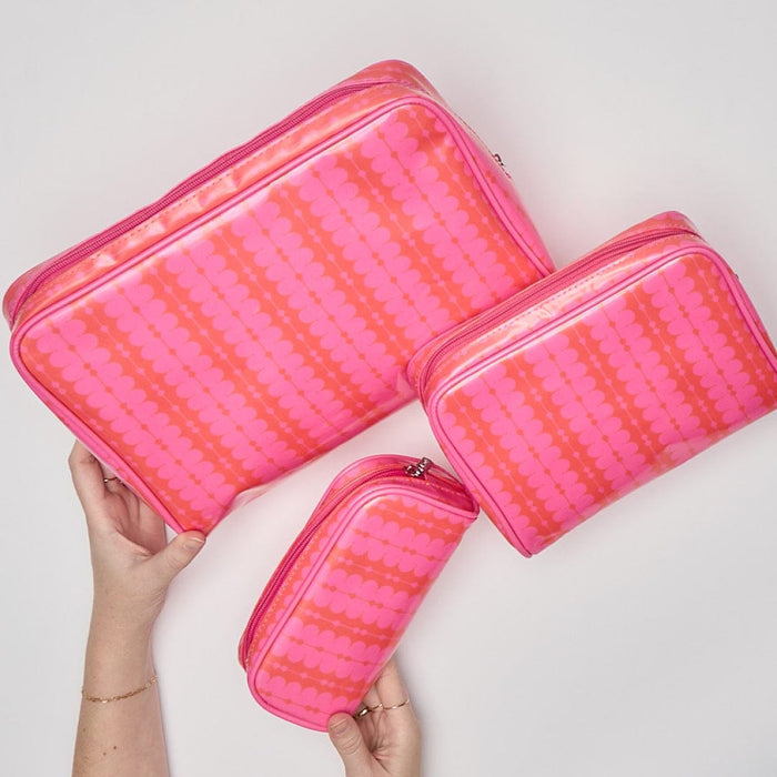 Large Patterned Toiletry Bag